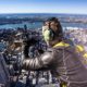Shooting 4K of NYC on iPhone hanging out of a HELICOPTER!