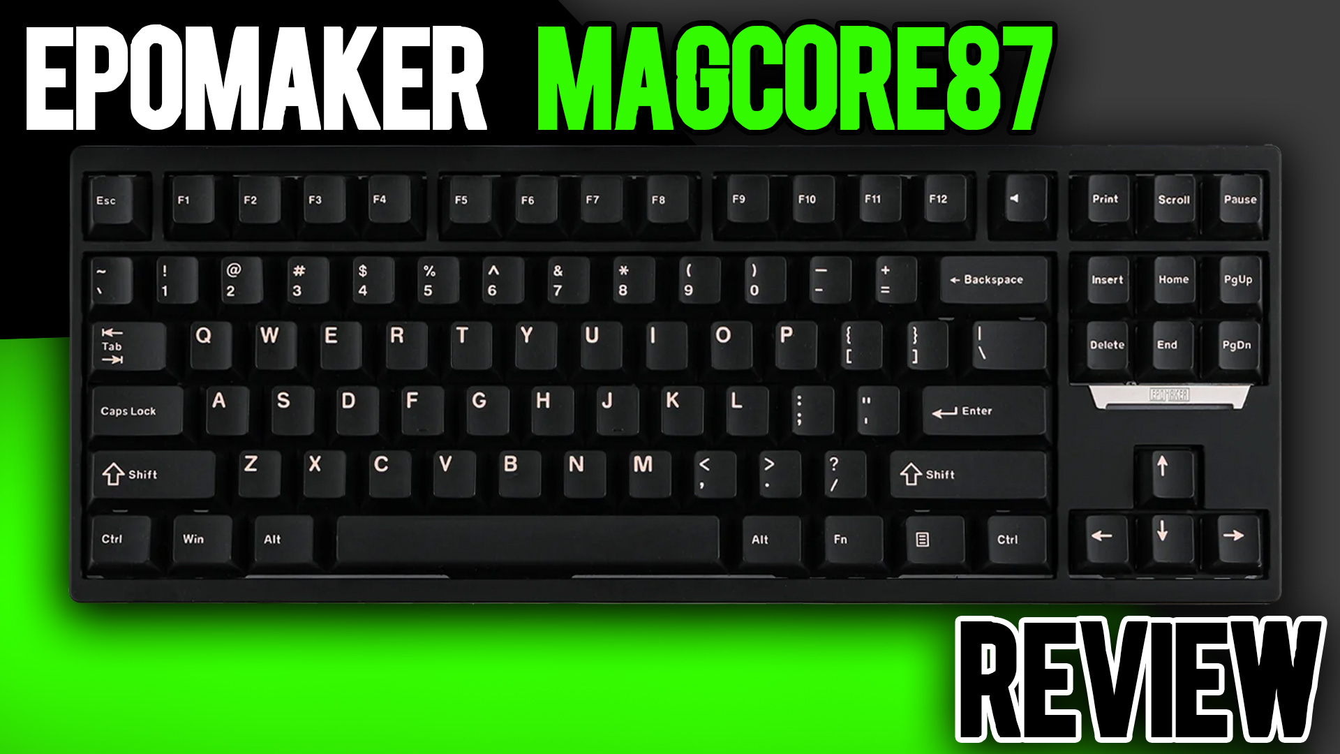 🧲 Epomaker MagCore 87 Review – Inductive Switches Change the Game