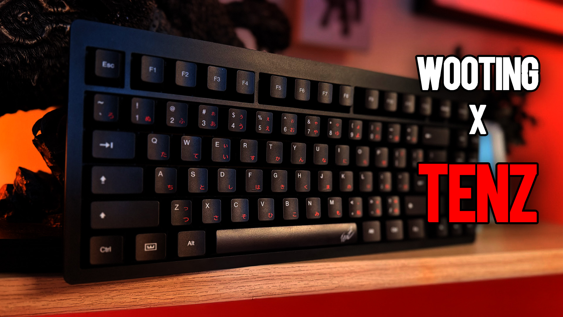 tenz wooting 80he　定価＋メルカリ手数料です。 Wooting 80HE TenZ Takeover 75% Keyboard